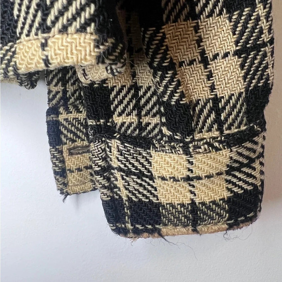 White Stag Checkered Plaid Shirt Jacket - Picture 12 of 12